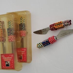 Christopher Radko Two Boxes Holiday Food Spreaders